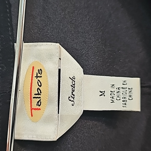 Talbots Corduroy Black Jumper Maxi Dress Sleeveless Side  buttons Size M - Picture 12 of 13